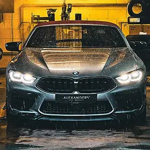 lights on car